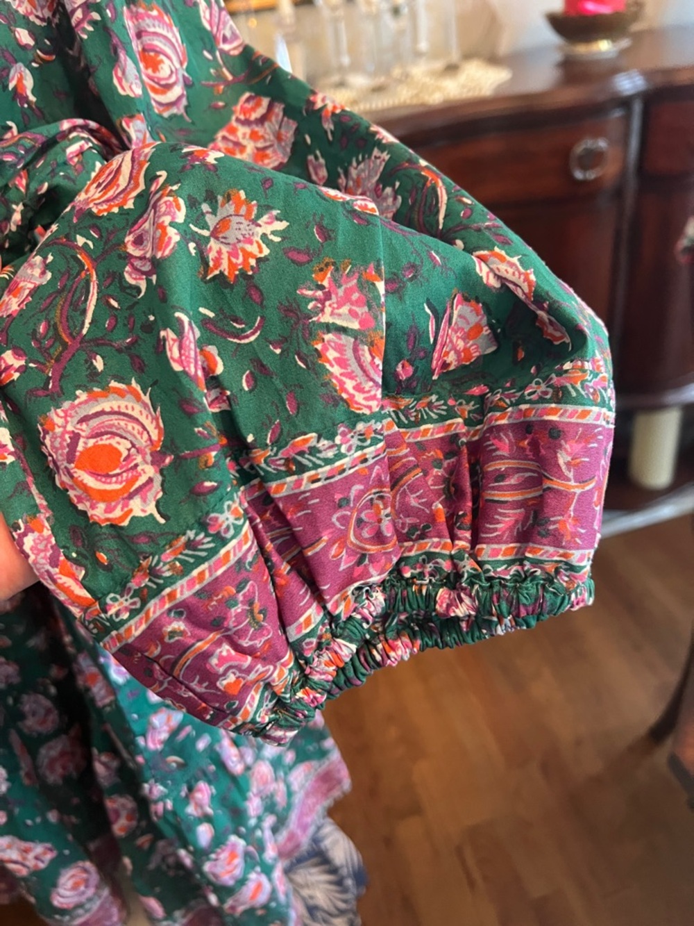 Cleobella Green Mini Dress NWT size XL - Picture 6 of 12